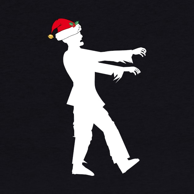 Funny Christmas Zombie by epiclovedesigns